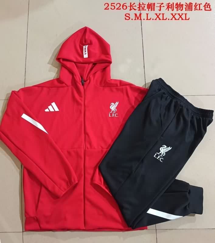 AAA(Thailand) Liverpool 25/26 Red Soccer Tracksuit 04 AAA(Thailand) Liverpool 25/26 Red Soccer Tracksuit 04