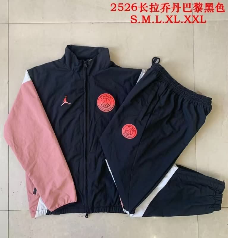 AAA(Thailand) Paris St Germain 25/26 Black Soccer Tracksuit 05 AAA(Thailand) Paris St Germain 25/26 Black Soccer Tracksuit 05
