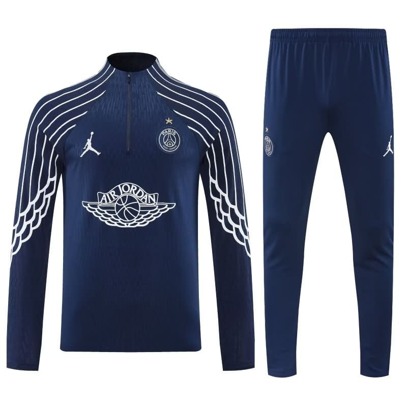 AAA(Thailand) Paris St Germain 25/26 Dark Blue Soccer Tracksuit 03 AAA(Thailand) Paris St Germain 25/26 Dark Blue Soccer Tracksuit 03