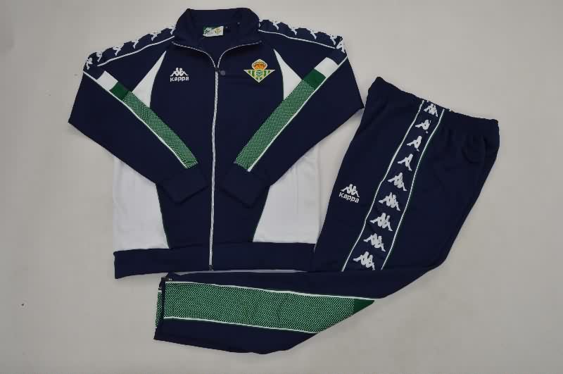 AAA(Thailand) Real Betis 25/26 Dark Blue Soccer Tracksuit AAA(Thailand) Real Betis 25/26 Dark Blue Soccer Tracksuit