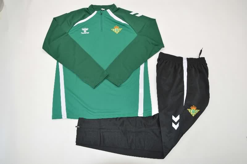 AAA(Thailand) Real Betis 25/26 Green Soccer Tracksuit AAA(Thailand) Real Betis 25/26 Green Soccer Tracksuit