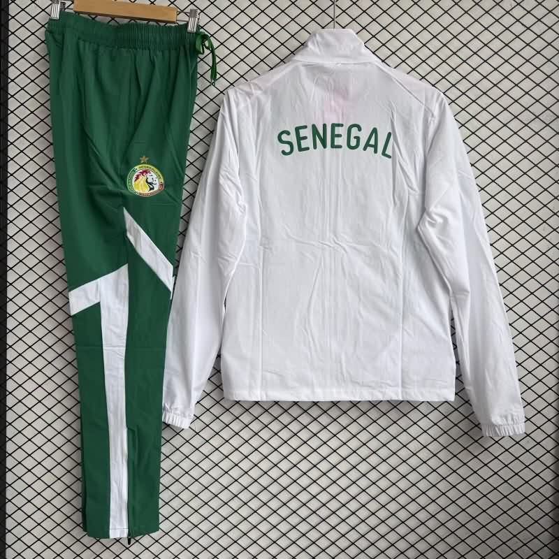 AAA(Thailand) Senegal 2026 White Soccer Tracksuit