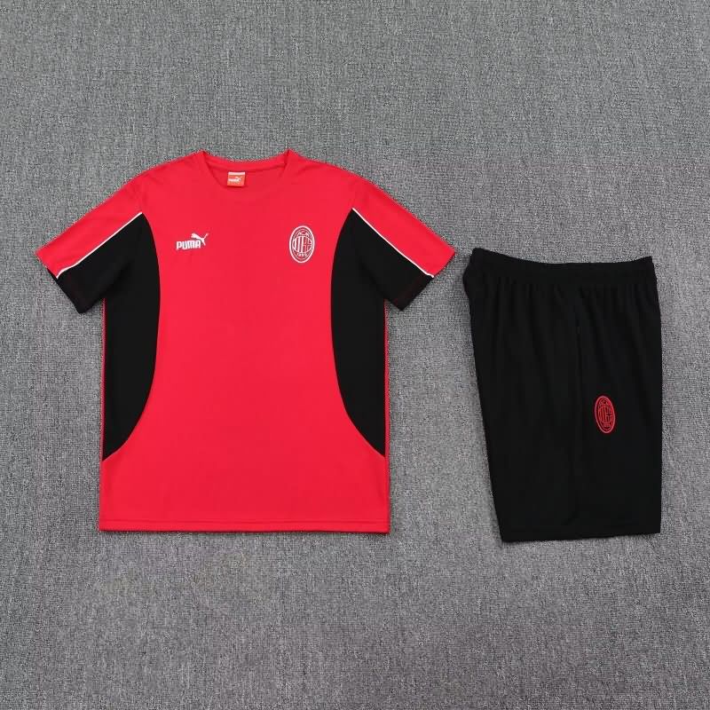 AAA(Thailand) AC Milan 25/26 Red Soccer Training Sets AAA(Thailand) AC Milan 25/26 Red Soccer Training Sets