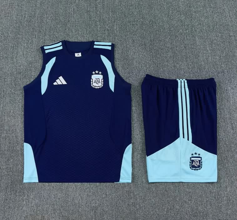 AAA(Thailand) Argentina 2026 Dark Blue Soccer Training Sets AAA(Thailand) Argentina 2026 Dark Blue Soccer Training Sets