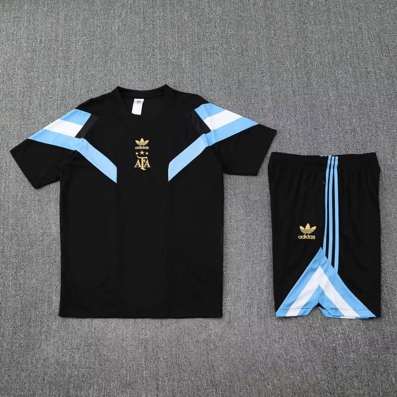 AAA(Thailand) Argentina 2025 Black Soccer Training Sets AAA(Thailand) Argentina 2025 Black Soccer Training Sets