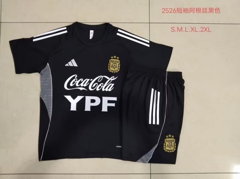 AAA(Thailand) Argentina 2025 Black Soccer Training Sets 02 AAA(Thailand) Argentina 2025 Black Soccer Training Sets 02