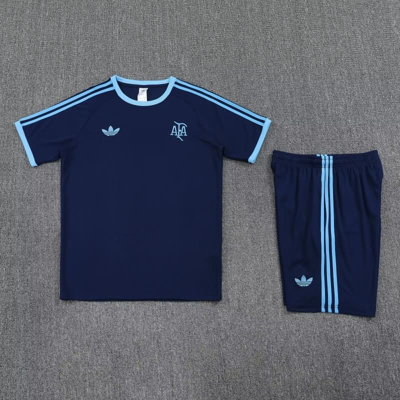 AAA(Thailand) Argentina 2025 Dark Blue Soccer Training Sets AAA(Thailand) Argentina 2025 Dark Blue Soccer Training Sets