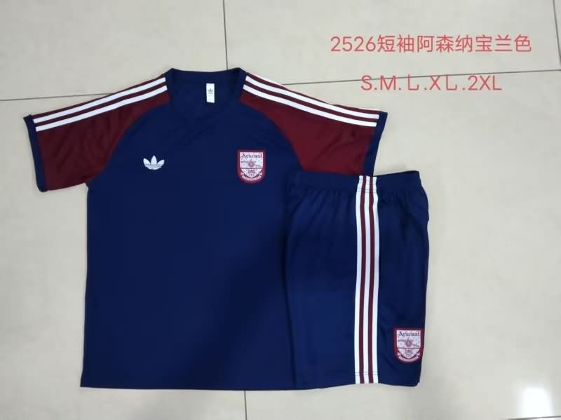 AAA(Thailand) Arsenal 25/26 Dark Blue Soccer Training Sets 04 AAA(Thailand) Arsenal 25/26 Dark Blue Soccer Training Sets 04