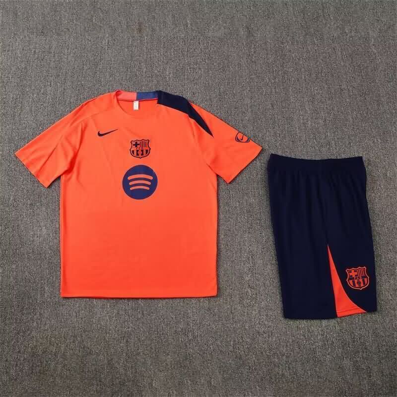 AAA(Thailand) Barcelona 25/26 Orange Soccer Training Sets AAA(Thailand) Barcelona 25/26 Orange Soccer Training Sets