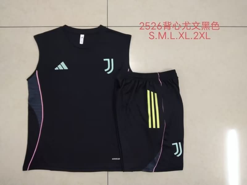 AAA(Thailand) Juventus 25/26 Black Soccer Training Sets 02 AAA(Thailand) Juventus 25/26 Black Soccer Training Sets 02