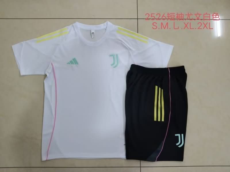 AAA(Thailand) Juventus 25/26 White Soccer Training Sets 04 AAA(Thailand) Juventus 25/26 White Soccer Training Sets 04