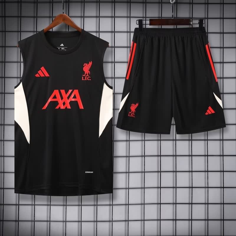 AAA(Thailand) Liverpool 25/26 Black Soccer Training Sets AAA(Thailand) Liverpool 25/26 Black Soccer Training Sets
