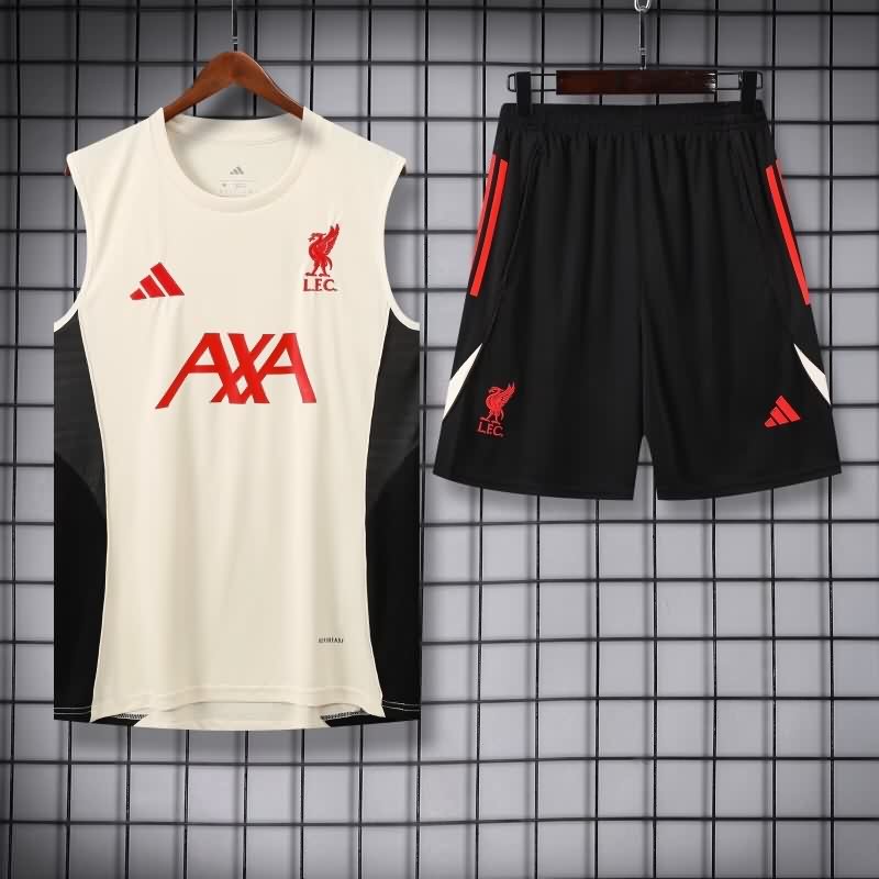AAA(Thailand) Liverpool 25/26 White Soccer Training Sets 02 AAA(Thailand) Liverpool 25/26 White Soccer Training Sets 02