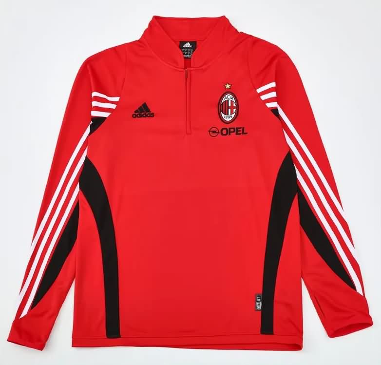 AAA(Thailand) AC Milan 2003/04 Red Soccer Sweater AAA(Thailand) AC Milan 2003/04 Red Soccer Sweater