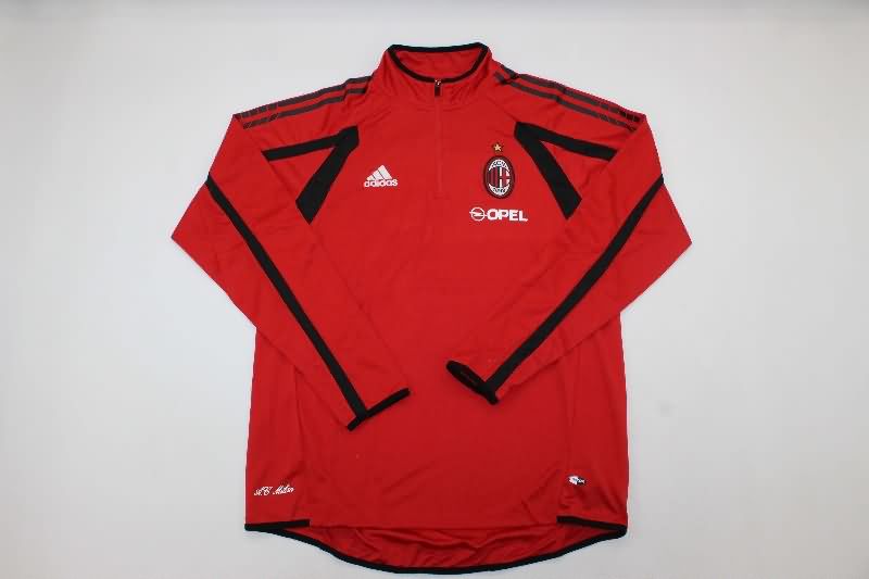 AAA(Thailand) AC Milan 2005/06 Red Soccer Sweater AAA(Thailand) AC Milan 2005/06 Red Soccer Sweater