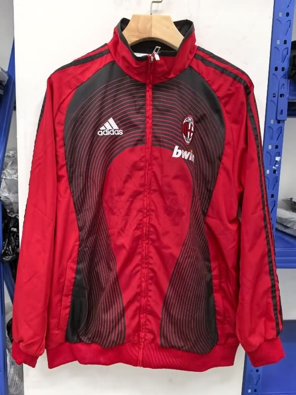 AAA(Thailand) AC Milan 25/26 Red Soccer Windbreaker AAA(Thailand) AC Milan 25/26 Red Soccer Windbreaker