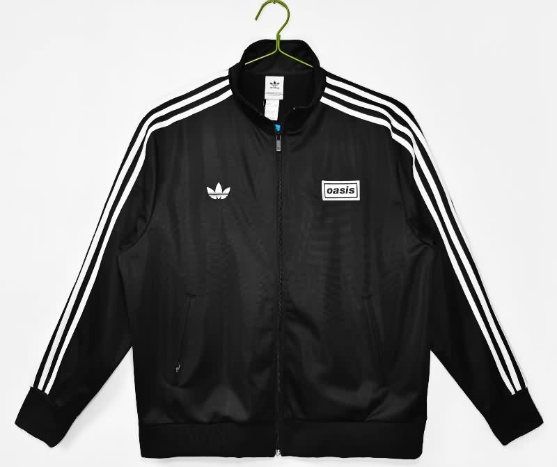 AAA(Thailand) Adidas Oasis 2025 Black Soccer Jacket AAA(Thailand) Adidas Oasis 2025 Black Soccer Jacket