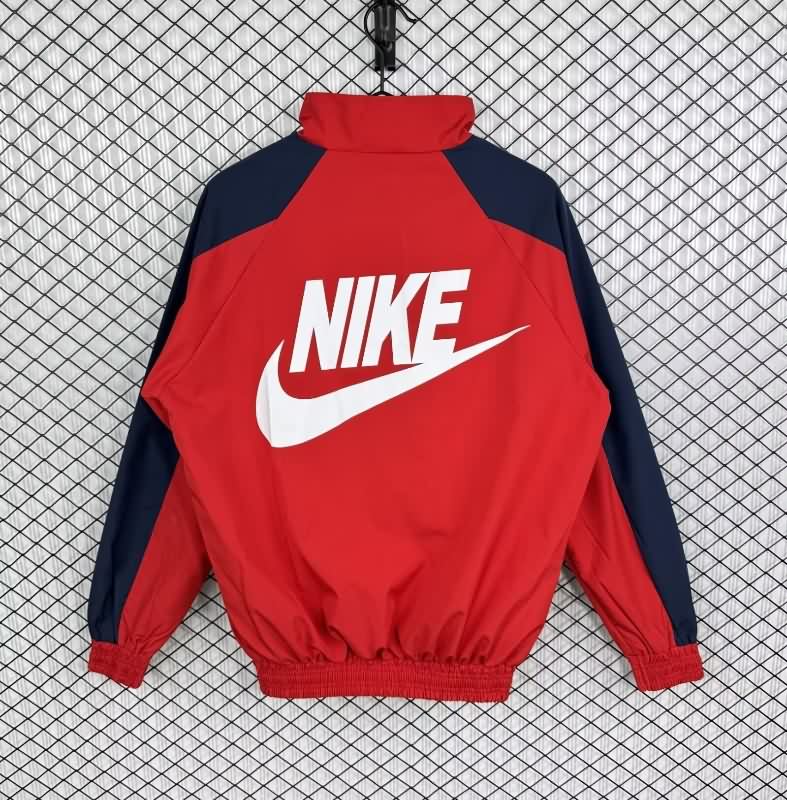 AAA(Thailand) Arsenal 25/26 Red Soccer Windbreaker 04