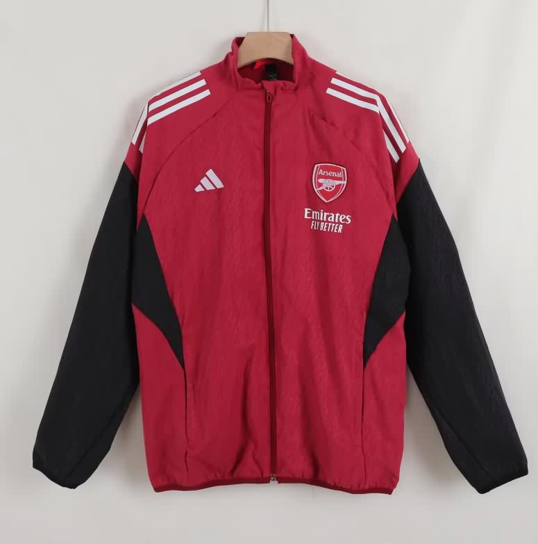 AAA(Thailand) Arsenal 25/26 Red Soccer Windbreaker 05 AAA(Thailand) Arsenal 25/26 Red Soccer Windbreaker 05