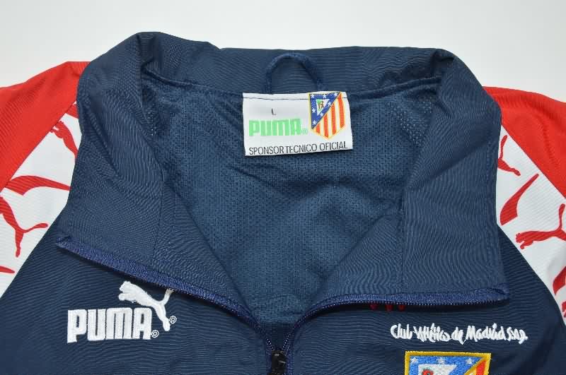 AAA(Thailand) Atletico Madrid 25/26 Dark Blue Soccer Windbreaker