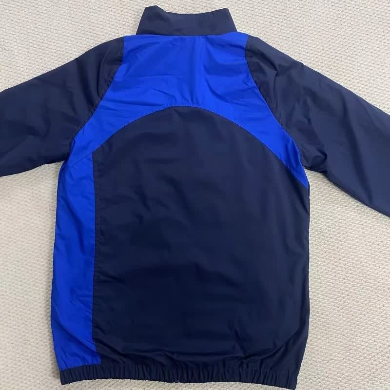 AAA(Thailand) Atletico Madrid 25/26 Dark Blue Soccer Windbreaker 02