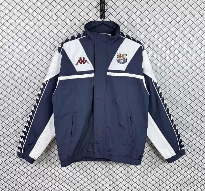 AAA(Thailand) Barcelona 25/26 Dark Blue Soccer Windbreaker 05 AAA(Thailand) Barcelona 25/26 Dark Blue Soccer Windbreaker 05