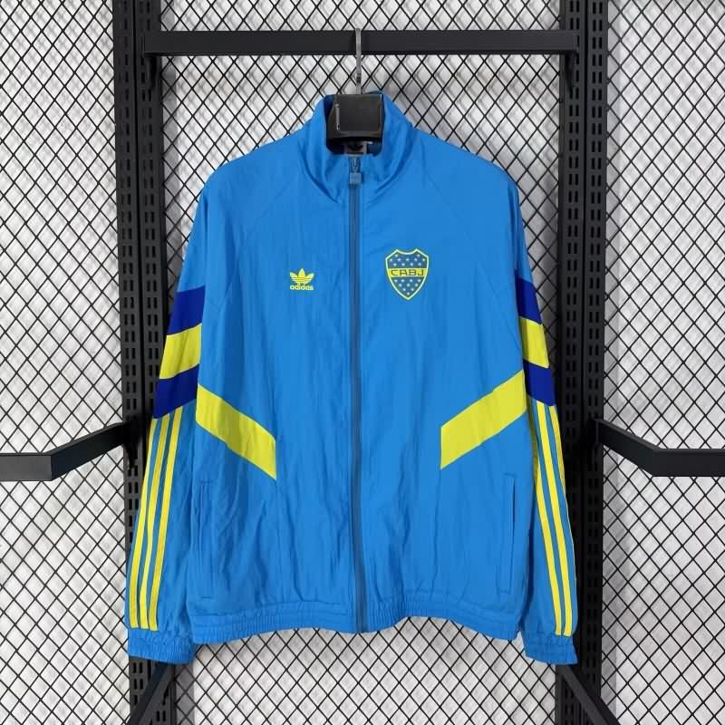 AAA(Thailand) Boca Juniors 25/26 Blue Soccer Windbreaker 02 AAA(Thailand) Boca Juniors 25/26 Blue Soccer Windbreaker 02