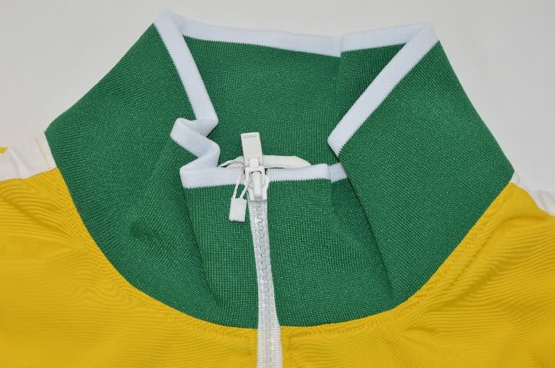 AAA(Thailand) Brazil 2025 Yellow Soccer Windbreaker