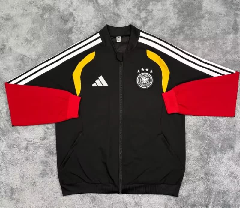 AAA(Thailand) Germany 2025 Black Soccer Windbreaker 02 AAA(Thailand) Germany 2025 Black Soccer Windbreaker 02