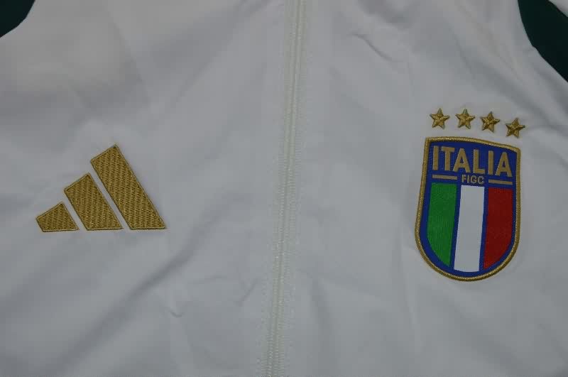 AAA(Thailand) Italy 2026 White Soccer Windbreaker