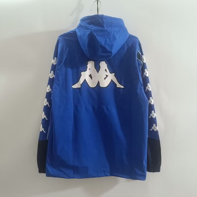AAA(Thailand) Italy 2025 Blue Soccer Windbreaker 03