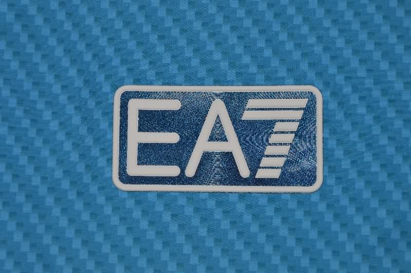 AAA(Thailand) Napoli 25/26 Blue Soccer Windbreaker
