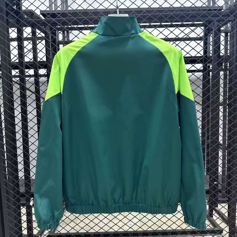 AAA(Thailand) Palmeiras 2025 Green Soccer Windbreaker