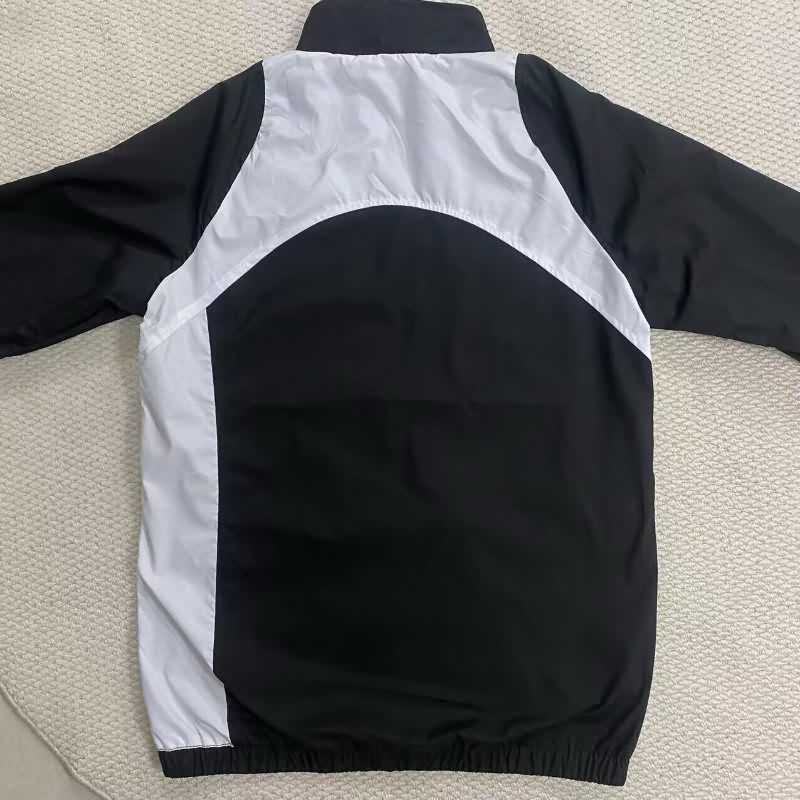 AAA(Thailand) Real Betis 25/26 Black Soccer Windbreaker 02