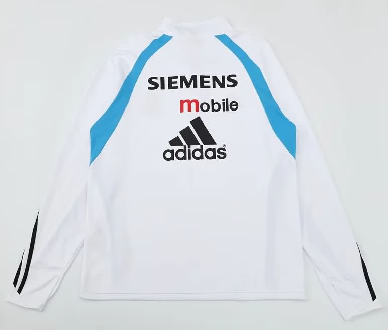 AAA(Thailand) Real Madrid 2003/04 White Soccer Sweater