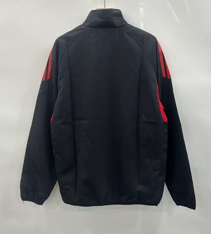 AAA(Thailand) River Plate 2026 Black Soccer Windbreaker