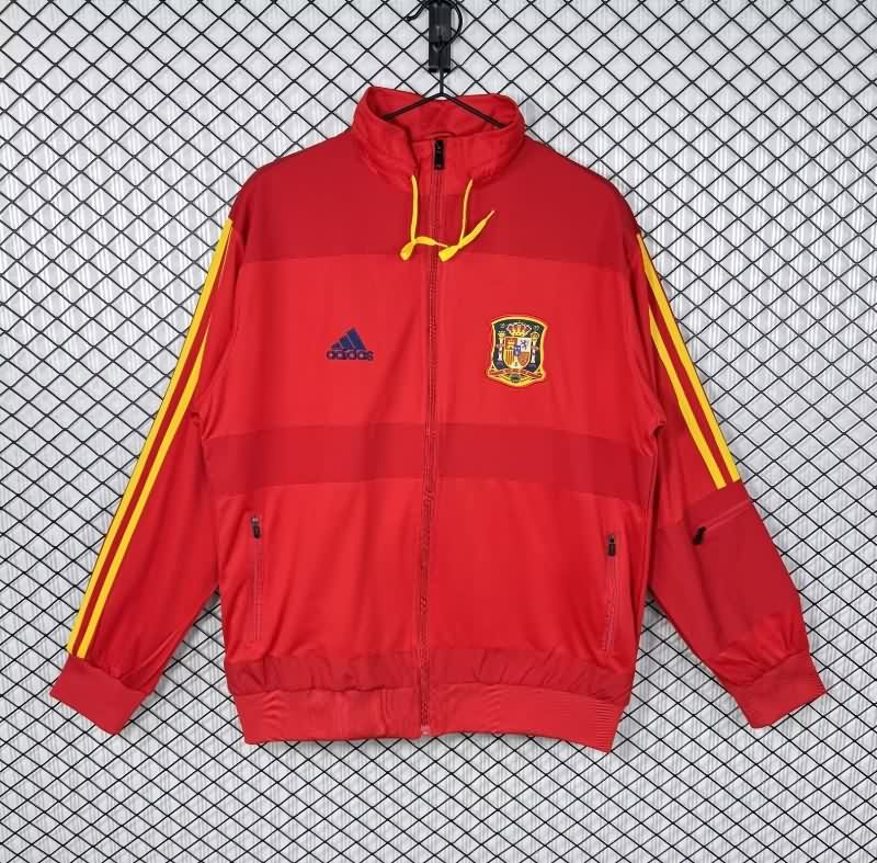 AAA(Thailand) Spain 2026 Red Soccer Windbreaker AAA(Thailand) Spain 2026 Red Soccer Windbreaker