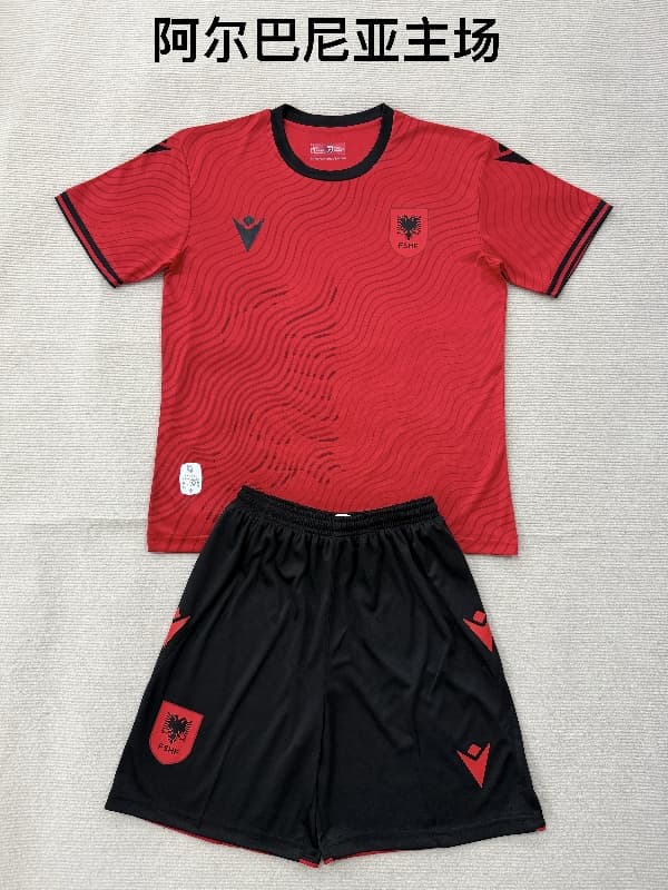 Albania 2026 Home Soccer Jersey Albania 2026 Home Soccer Jersey