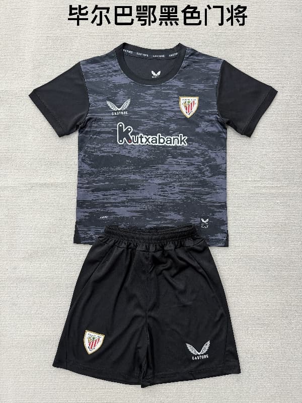 Athletic Bilbao 26/27 Goalkeeper Black Soccer Jersey