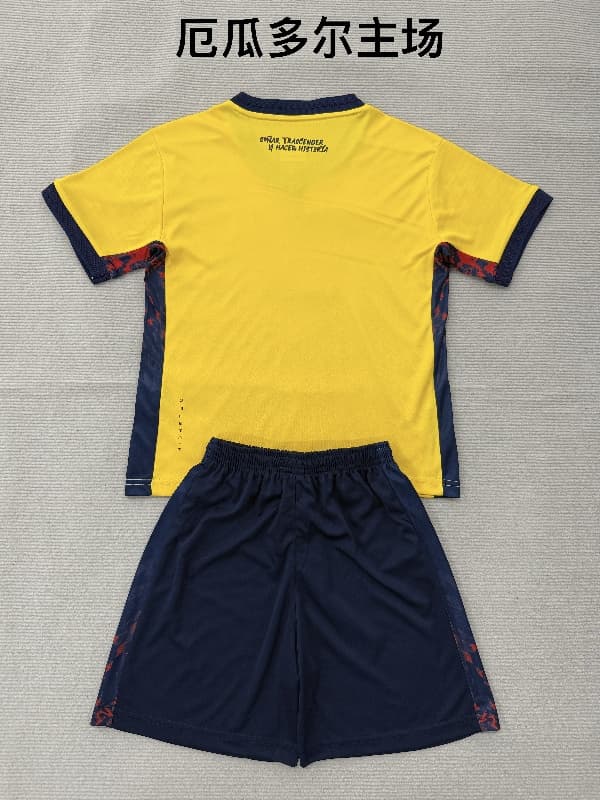 Ecuador 2026 Home Soccer Jersey