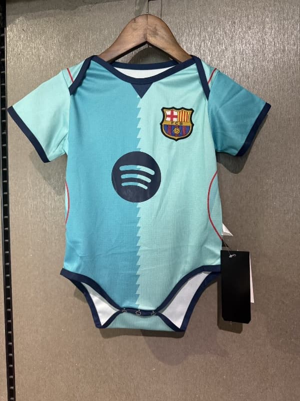 AAA(Thailand) Barcelona 26/27 Third Baby Soccer Jerseys AAA(Thailand) Barcelona 26/27 Third Baby Soccer Jerseys
