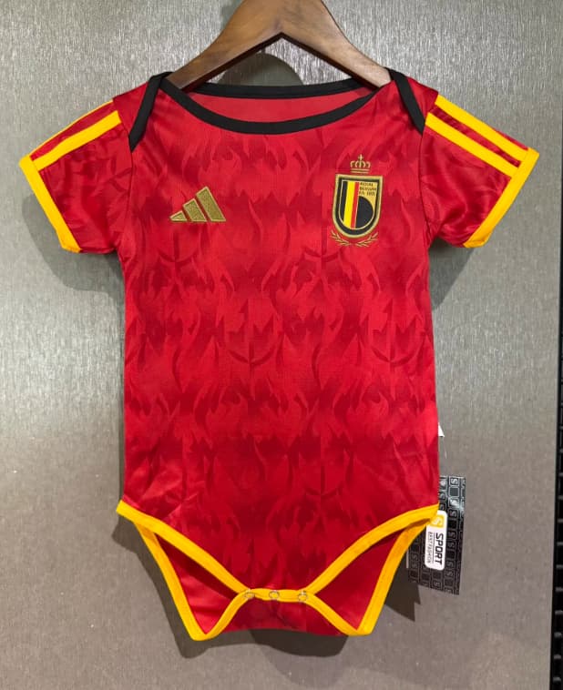 AAA(Thailand) Belgium 2026 Home Baby Soccer Jerseys AAA(Thailand) Belgium 2026 Home Baby Soccer Jerseys