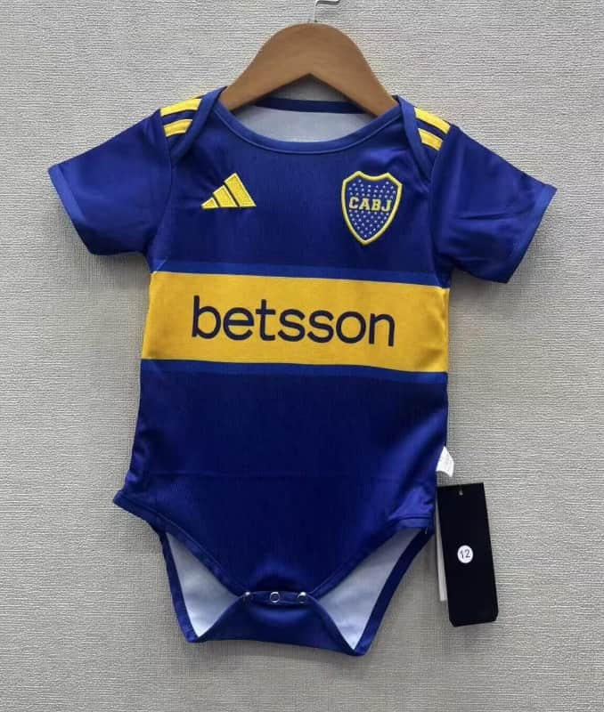 AAA(Thailand) Boca Juniors 26/27 Home Baby Soccer Jerseys AAA(Thailand) Boca Juniors 26/27 Home Baby Soccer Jerseys