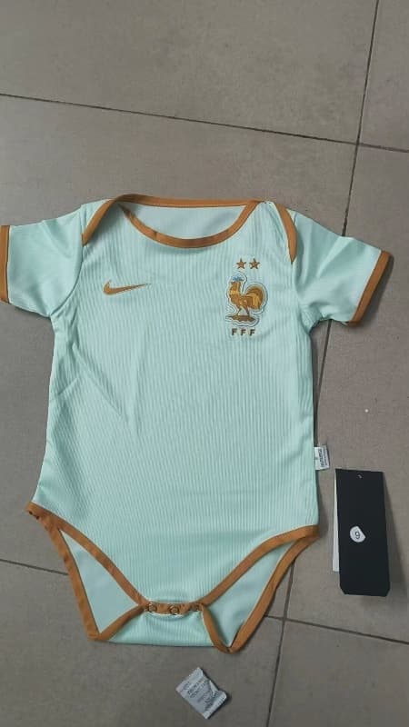 AAA(Thailand) France 2026 World Cup Away Baby Soccer Jerseys AAA(Thailand) France 2026 World Cup Away Baby Soccer Jerseys