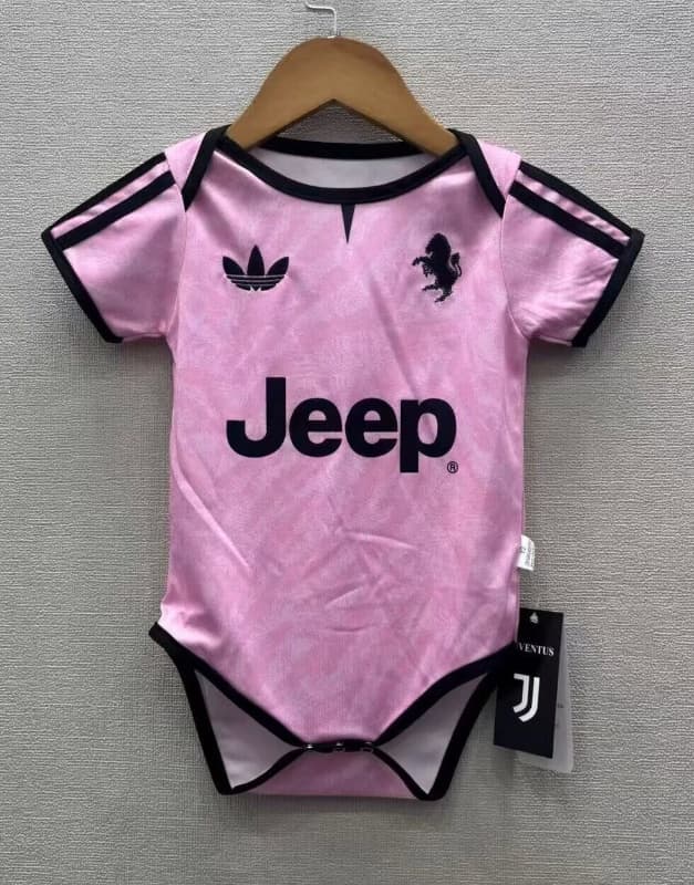 AAA(Thailand) Juventus 26/27 Away Baby Soccer Jerseys AAA(Thailand) Juventus 26/27 Away Baby Soccer Jerseys