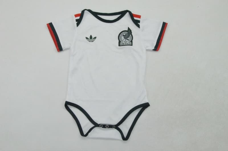 AAA(Thailand) Mexico 2026 World Cup Away Baby Soccer Jerseys AAA(Thailand) Mexico 2026 World Cup Away Baby Soccer Jerseys