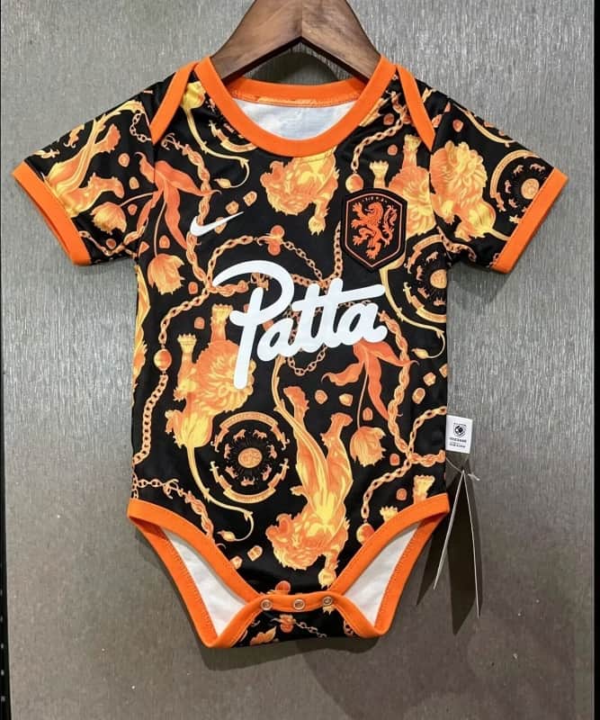 AAA(Thailand) Netherlands 2026 Training Baby Soccer Jerseys AAA(Thailand) Netherlands 2026 Training Baby Soccer Jerseys