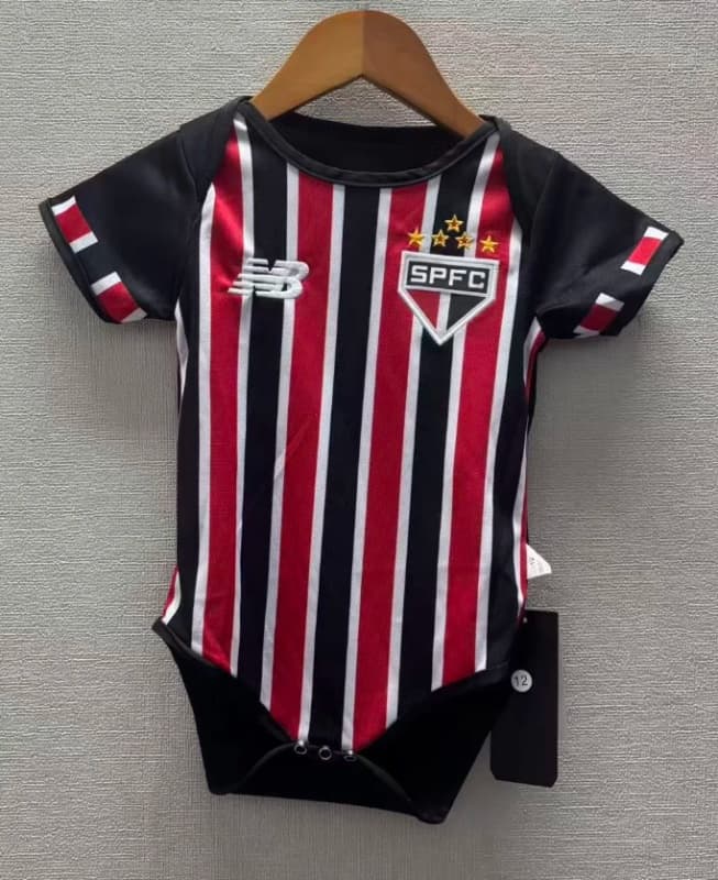 AAA(Thailand) Sao Paulo 2026 Away Baby Soccer Jerseys