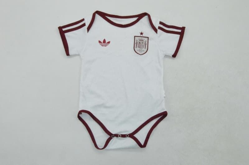 AAA(Thailand) Spain 2026 World Cup Away Baby Soccer Jerseys AAA(Thailand) Spain 2026 World Cup Away Baby Soccer Jerseys