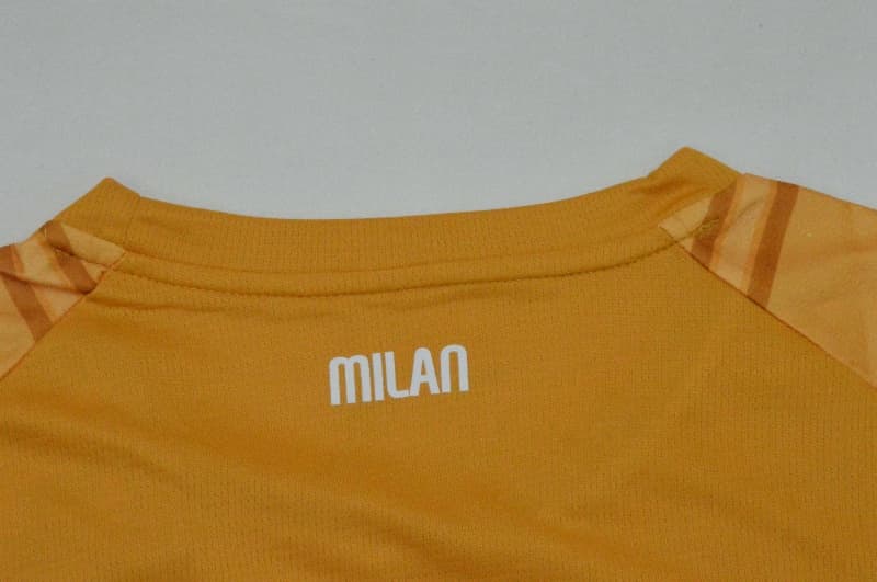 AAA(Thailand) AC Milan 26/27 Goalkeeper Yellow Soccer Jersey